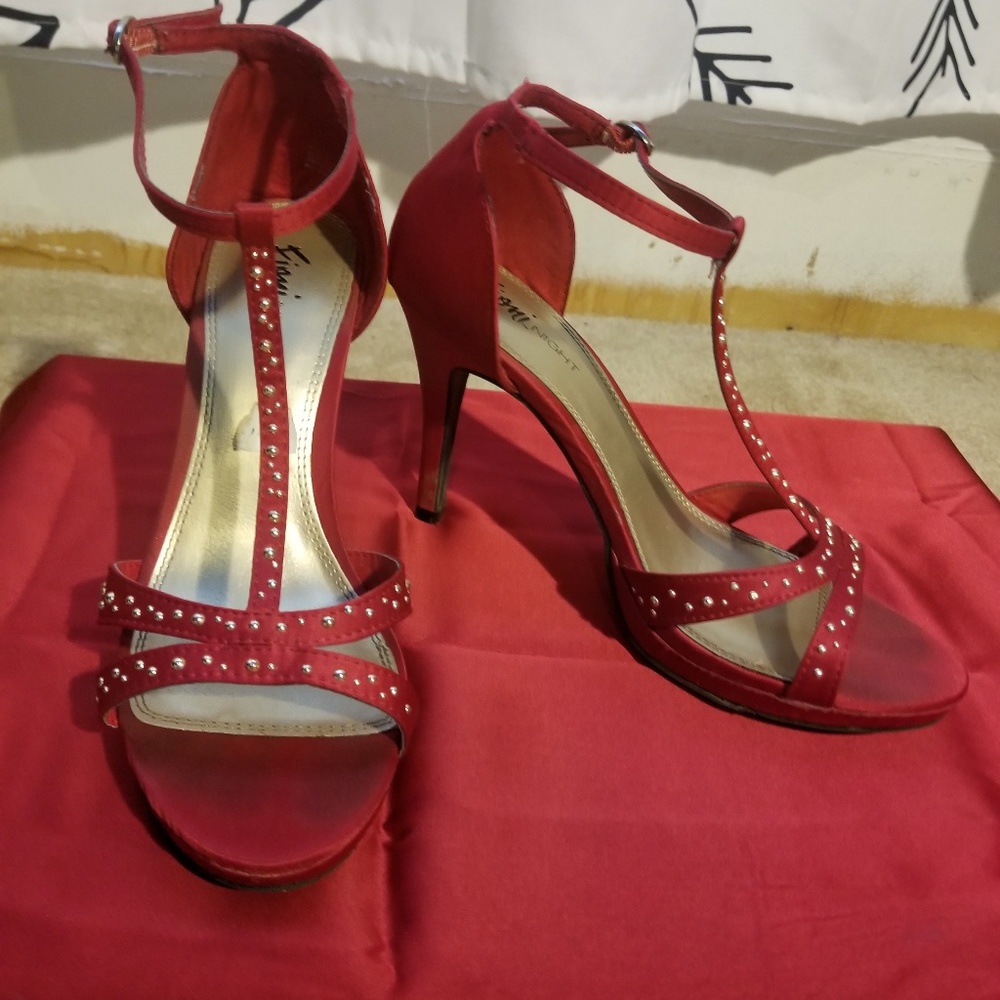 Red high heels